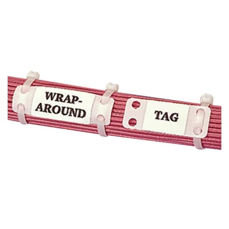 Panduit ID TAGS, NYLON, WHITE, PK 100 MP250W175-C